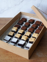 Assorted Mini Brownies Party Platter (28 pieces)