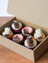 Box of 6 Cupcakes - Halloween Decor
