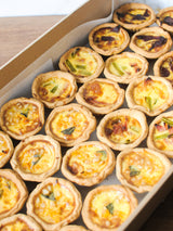 Assorted Mini Savoury Tarts Party Platter (32 pieces)