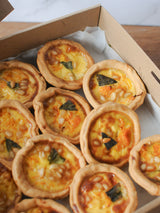 Mini Savoury Tarts Party Platter (12 pieces)