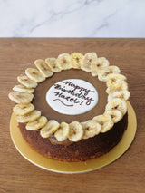 Butterscotch Banana Cake