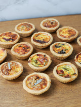 Mini Savoury Tarts Box of 14
